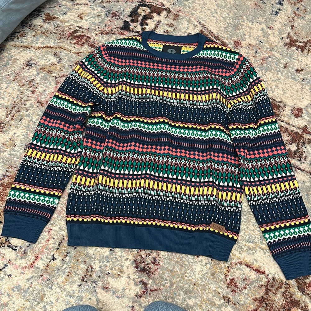 Man colorful sweater brand DJAB